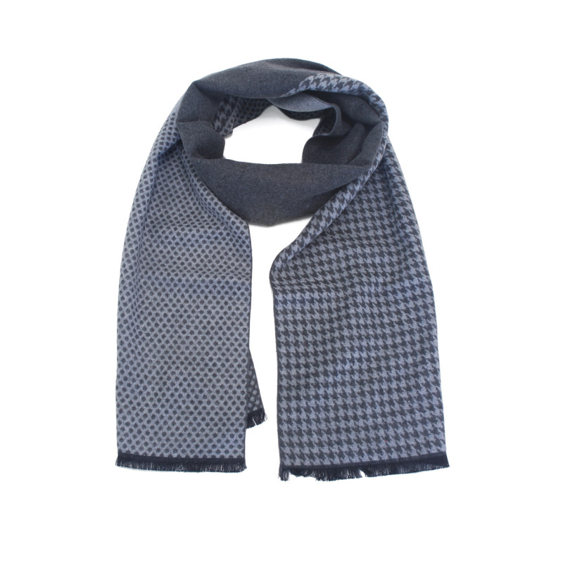 CHARPE POUR HOMME Ú MOTIF PIED DE POULE