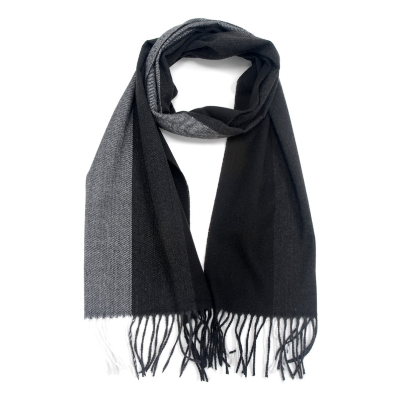 CHARPE POUR HOMME LIGN ET FRANGES
