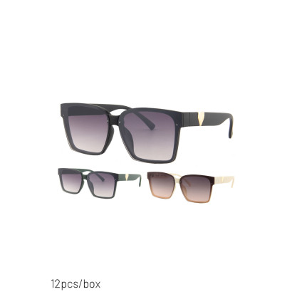 GAFAS DE SOL FORMA RECTANGULAR, RAYAS GEOMETRICO