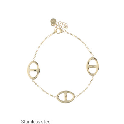 PULSERA DE ACERO, FORMA...