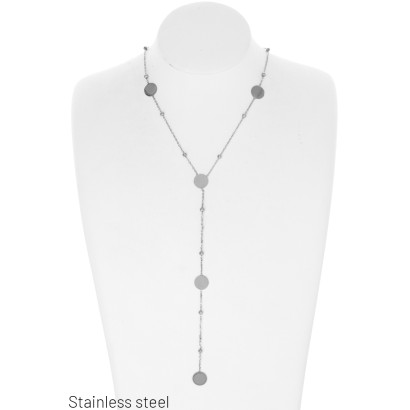 STAAL KETTING EN RONDE HANGERS EN METAL BALLEN