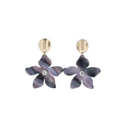 PENDIENTES RÉSINA DE FLORE Y ESTRÛS
