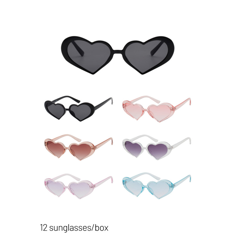 LUNETTES DE SOLEIL FORME DE COEUR