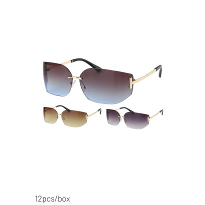 GAFAS DE SOL FORMA RECTANGULAR SIN MONTURA