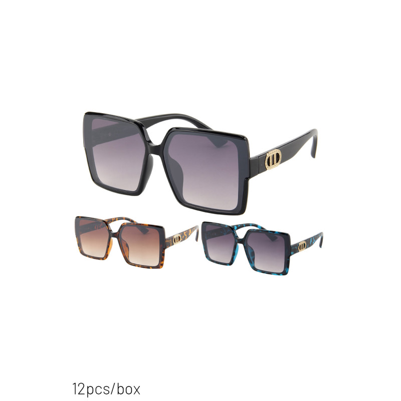 GAFAS DE SOL FORMA CUADRADO & DECORACION ENLACES