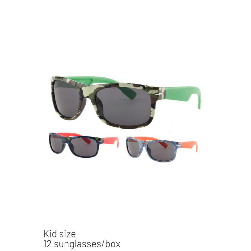 GAFAS DE SOL NIÑO, ESTAMPADO CAMUFLAJE