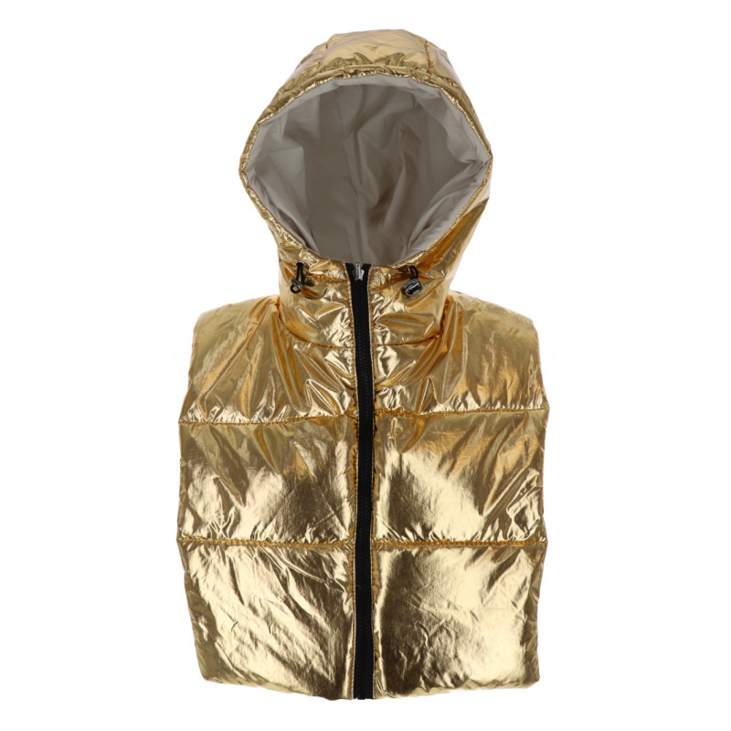 CAPUCHE MATELASSE Ú TISSUS EFFET MTALIS ET ZIP