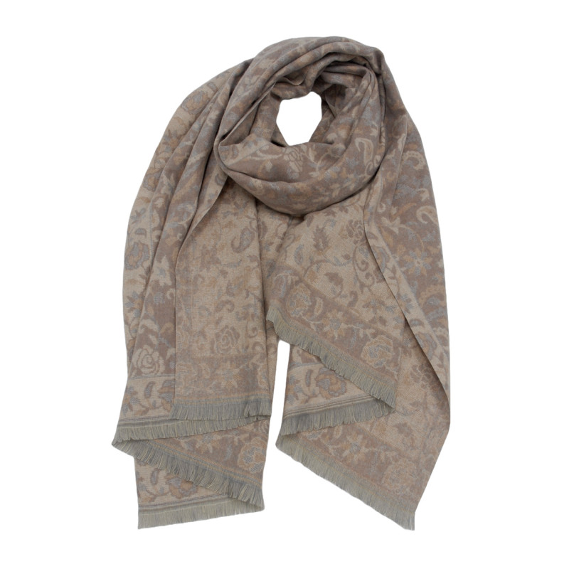 CHARPE TISSE  IMPRIME ARABESQUE