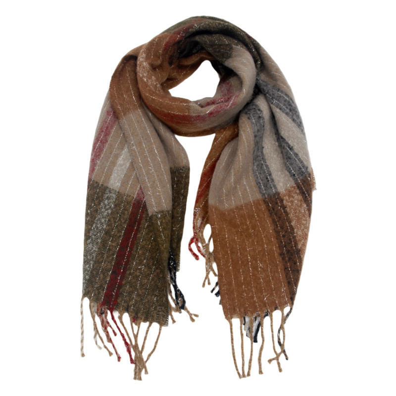 WINTER SCARF WITH LINES