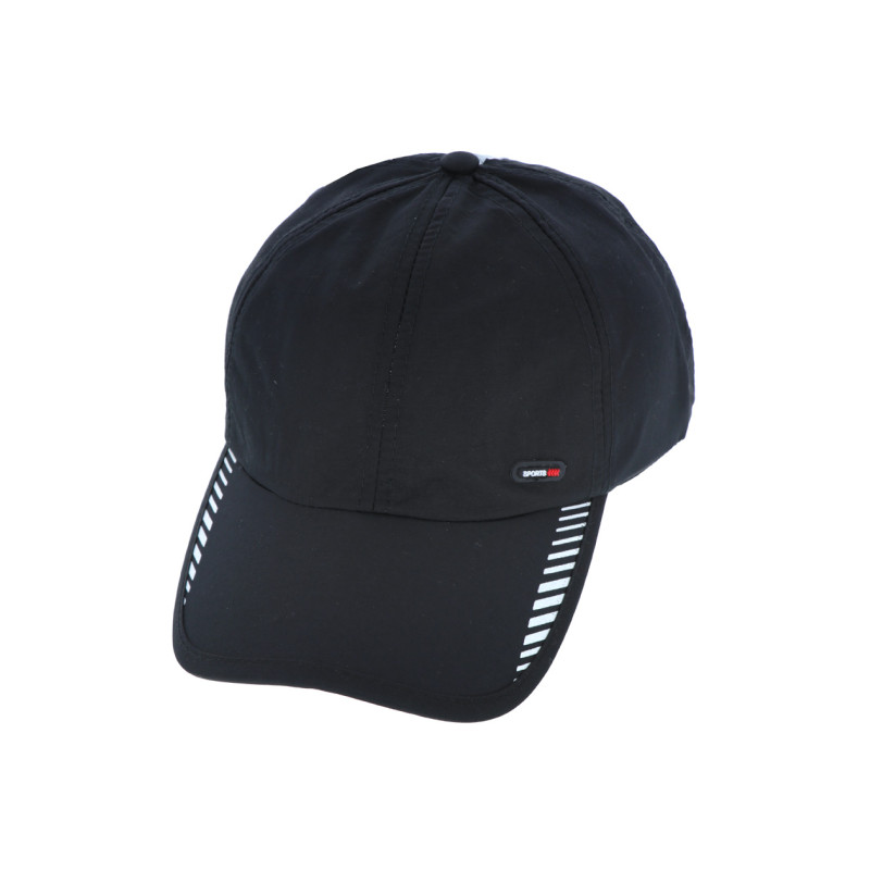 GORRA COLOR SÛLIDO CON RAYAS LATERALES