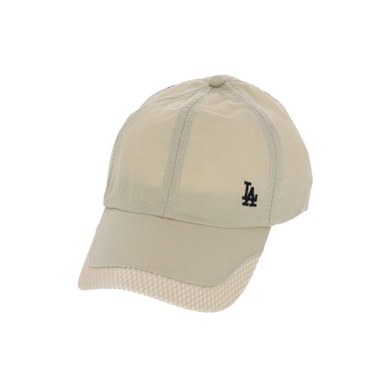 CASQUETTE COULEUR UNI AVEC LOGO: LA