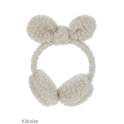 EARMUFF TEDDY FOR KIDS WITH BOW TIE