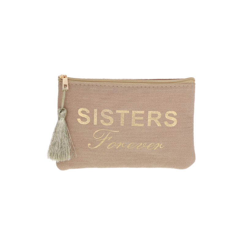 POCHETTE EN COTON: SISTERS FOREVER