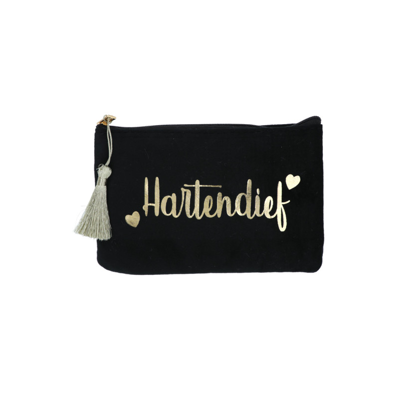 POCHETTE EN VELOUR: CHOUKE