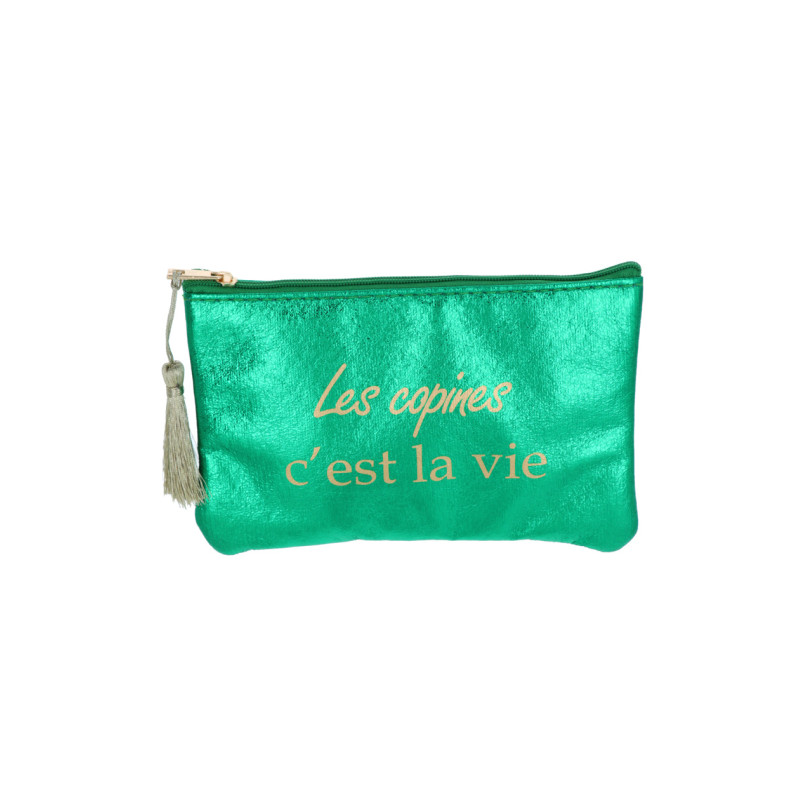 POCHETTE SKAç MTALLIS: LES COPINES C'EST LA VIE