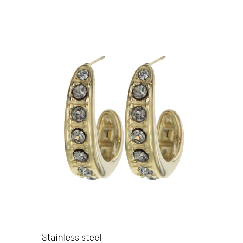 BOUCLE D'OREILLE EN ACIER