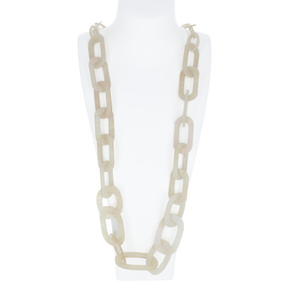 COLLAR LARGA CON ENLACE DE RESINA