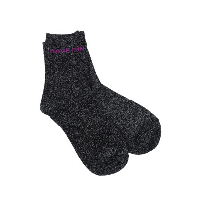 CALCETINES CON LUREX: HAVE FUN