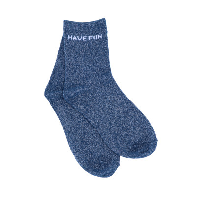CALCETINES CON LUREX: HAVE FUN