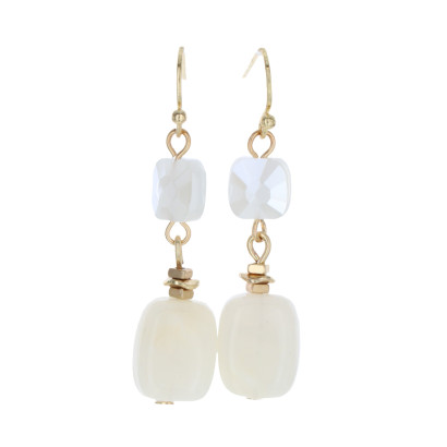 PENDIENTES Y PIEDRAS FACETADAS, PERLAS, METALE PAR