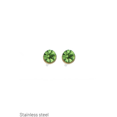 PENDIENTES POST CON CRISTAL