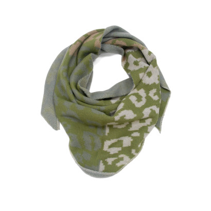 FOULARD TRIANGULAIRE AVEC IMPRIME ANIMAL