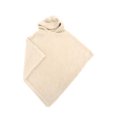 PONCHO PARA NIÑO DE PIEL ARTIFICIAL