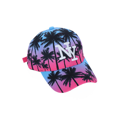 GORRA ESTAMPADO DE PALMERAS LOGO :NY