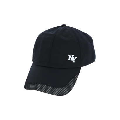 GORRA COLOR SÓLIDO CON LOGO: NY