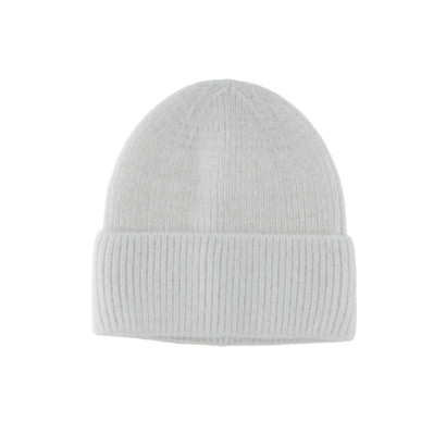 GORRO DE PUNTO CON VUELTA Y LUREX