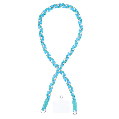 PHONE NECKLACE BRAIDED WITH THICK STRING NYLON