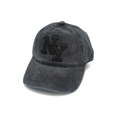 CASQUETTE COULEUR UNIE: NEW YORK N.Y