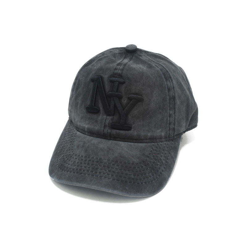 CASQUETTE COULEUR UNIE: NEW YORK N.Y