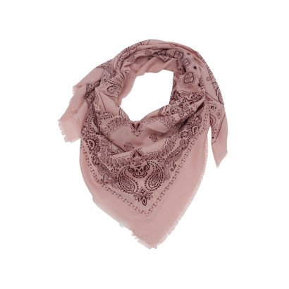 FOULARD CARRÉ AVEC MOTIF PAISLEY, 4 STYLES