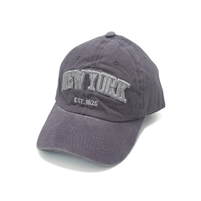 CAP SOLID COLOR : NEW YORK N.Y