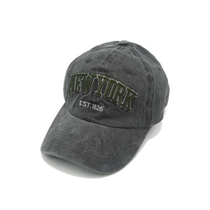CAP SOLID COLOR : NEW YORK N.Y