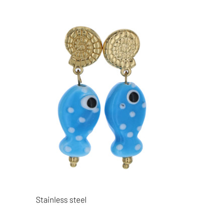 EAR. STAINL. STL SHELL SHAPE