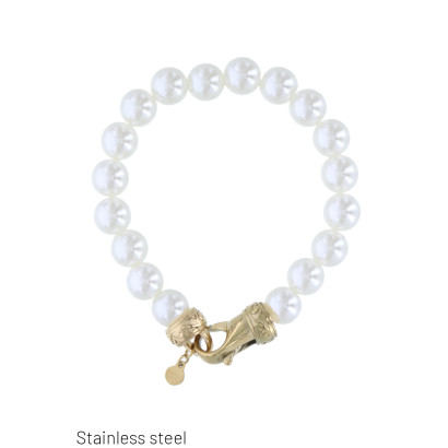 PULSERA DE PERLAS Y CIERRE...