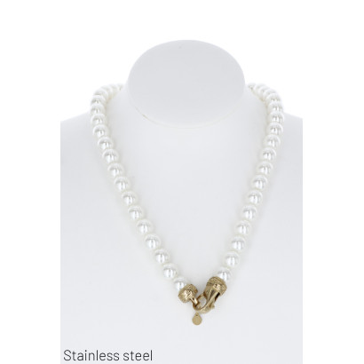 COLLAR DE PERLAS Y CIERRE...