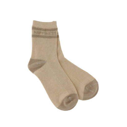 CALCETINES CON LUREX: HAPINESS