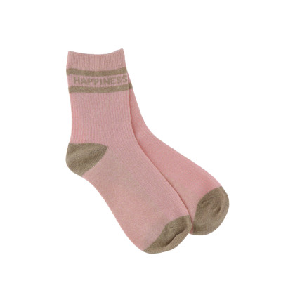 CALCETINES CON LUREX: HAPINESS