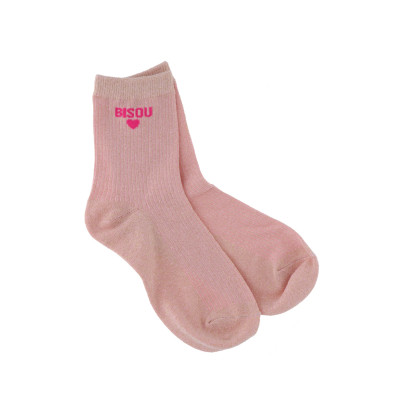 CALCETINES CON LUREX: BISOU & CORAZÛN