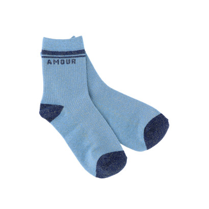 CALCETINES CON LUREX: AMOUR