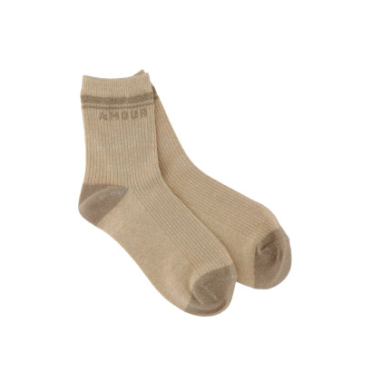 CALCETINES CON LUREX: AMOUR