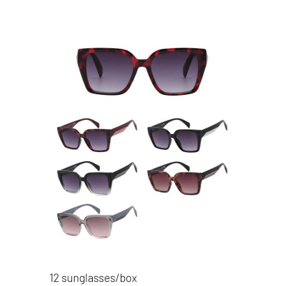 SUNGLASSES WITH TORTOISE SHELL FRAME