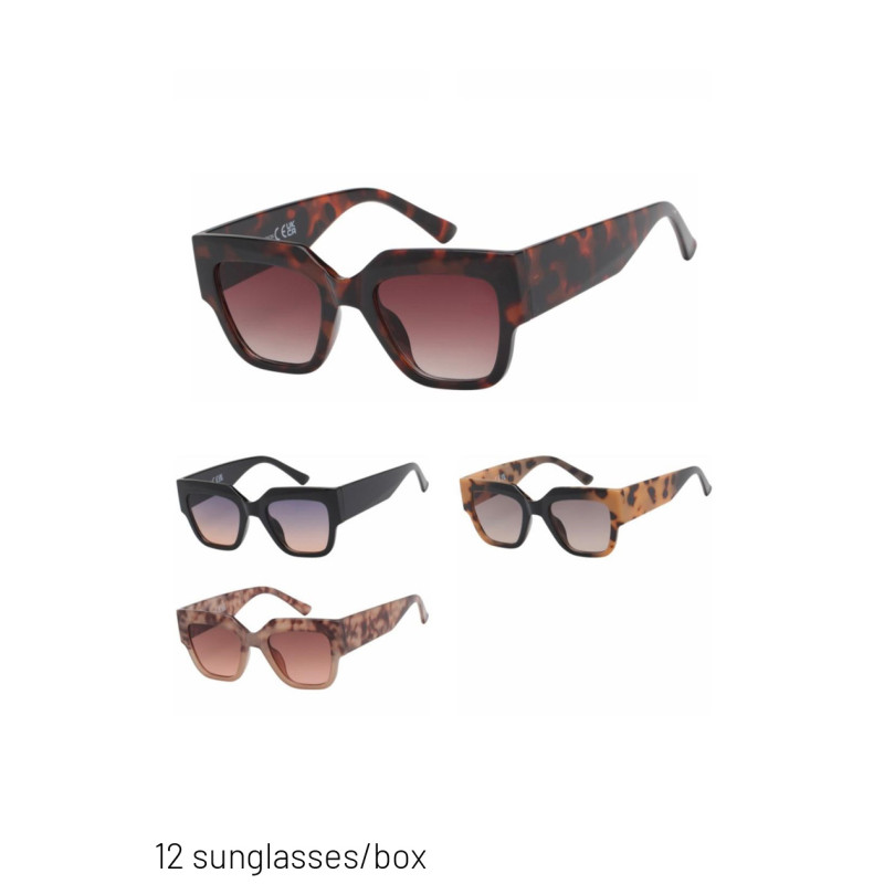 SUNGLASSES AVIATOR STYLE WITH PLASTIC FRAME