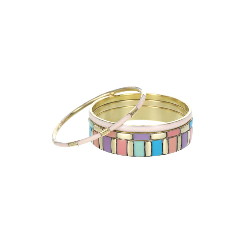 BRACELET RIGIDE RAYÉ