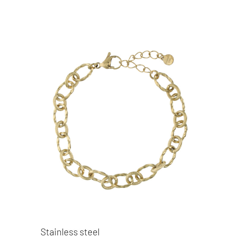 STAINLESS STEEL CHAIN BRACELET