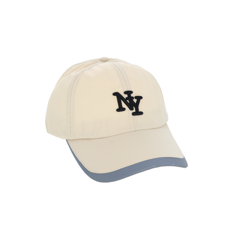 GORRA COLOR SÛLIDO CON LOGO: NY