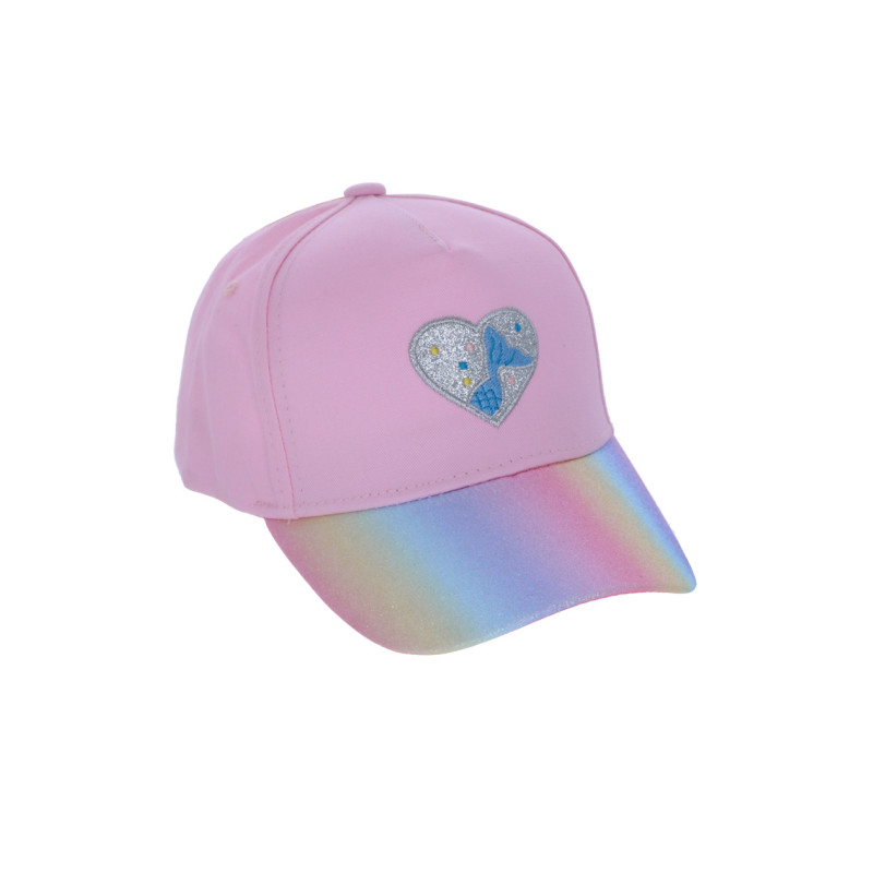 CASQUETTE ENFANTS AVEC COEUR, EFFET IRISÉ